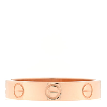 Cartier 18K Pink Gold 3.5mm LOVE Wedding Band Ring 52 6 3 of 4