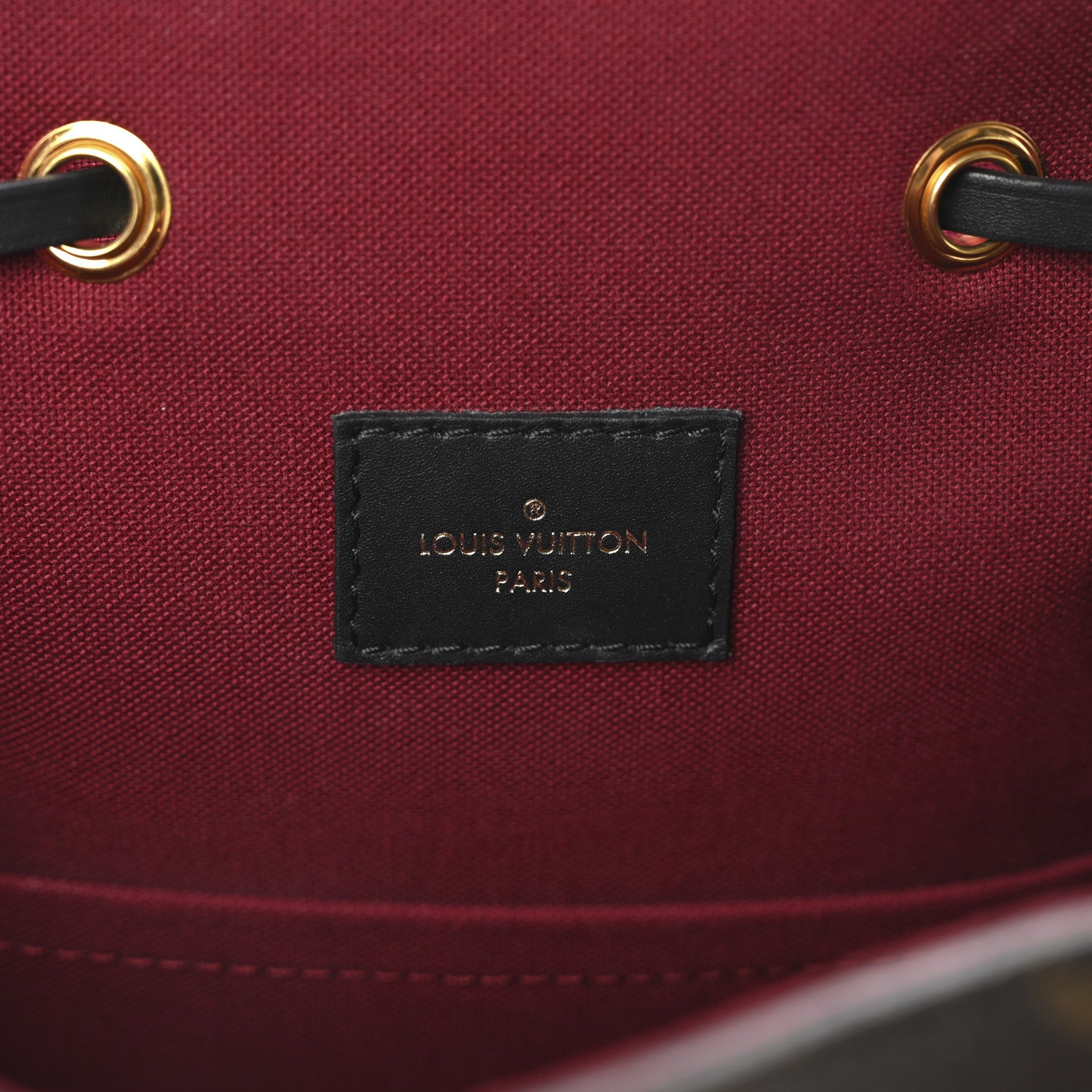 Louis Vuitton Monogram Montsouris PM Black 6 of 9