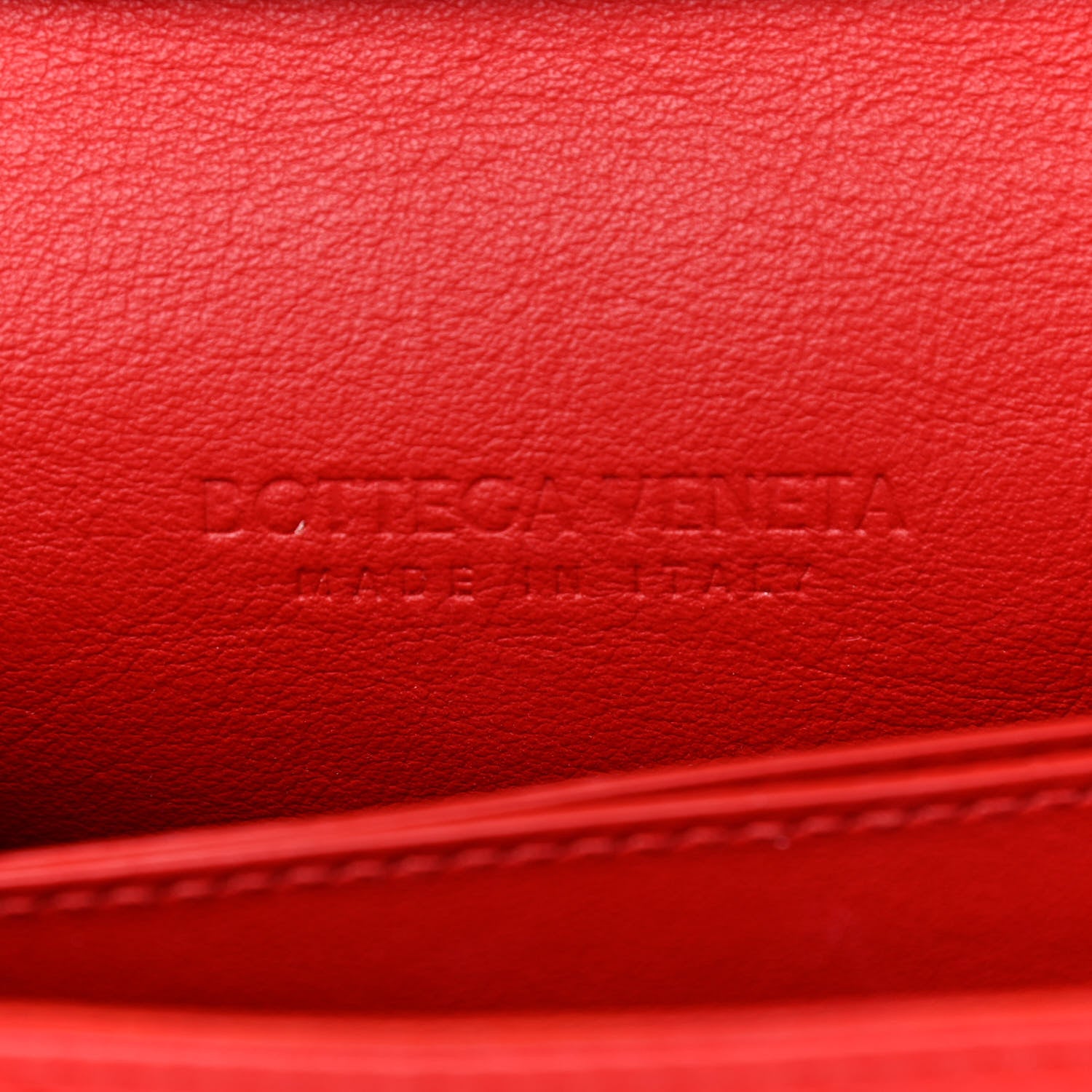 Bottega Veneta Nappa Intrecciato Mini Crossbody Red 6 of 10
