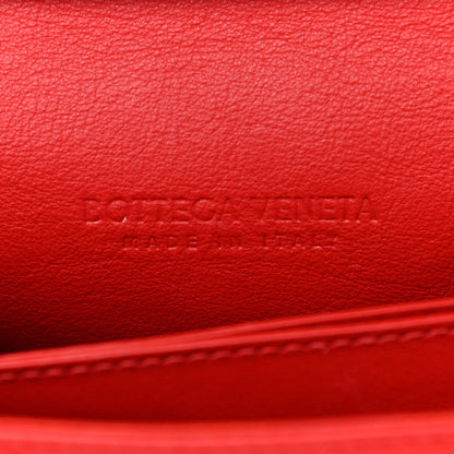 Bottega Veneta Nappa Intrecciato Mini Crossbody Red 6 of 10