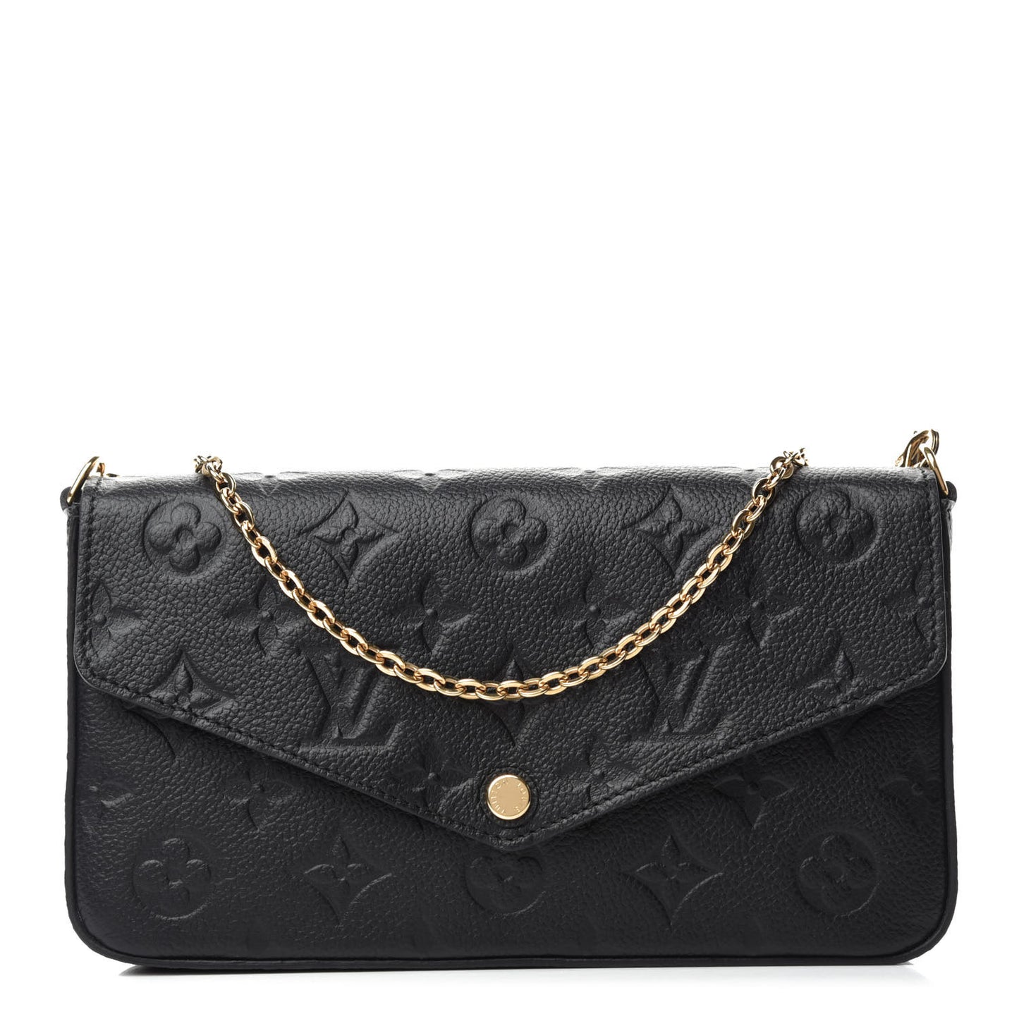 Empreinte Pochette Felicie Chain Wallet Black
