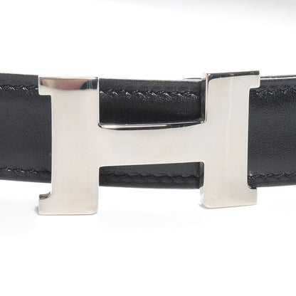 Hermes Box Togo Constance 24mm H Belt 70 Black Gold 4 of 8