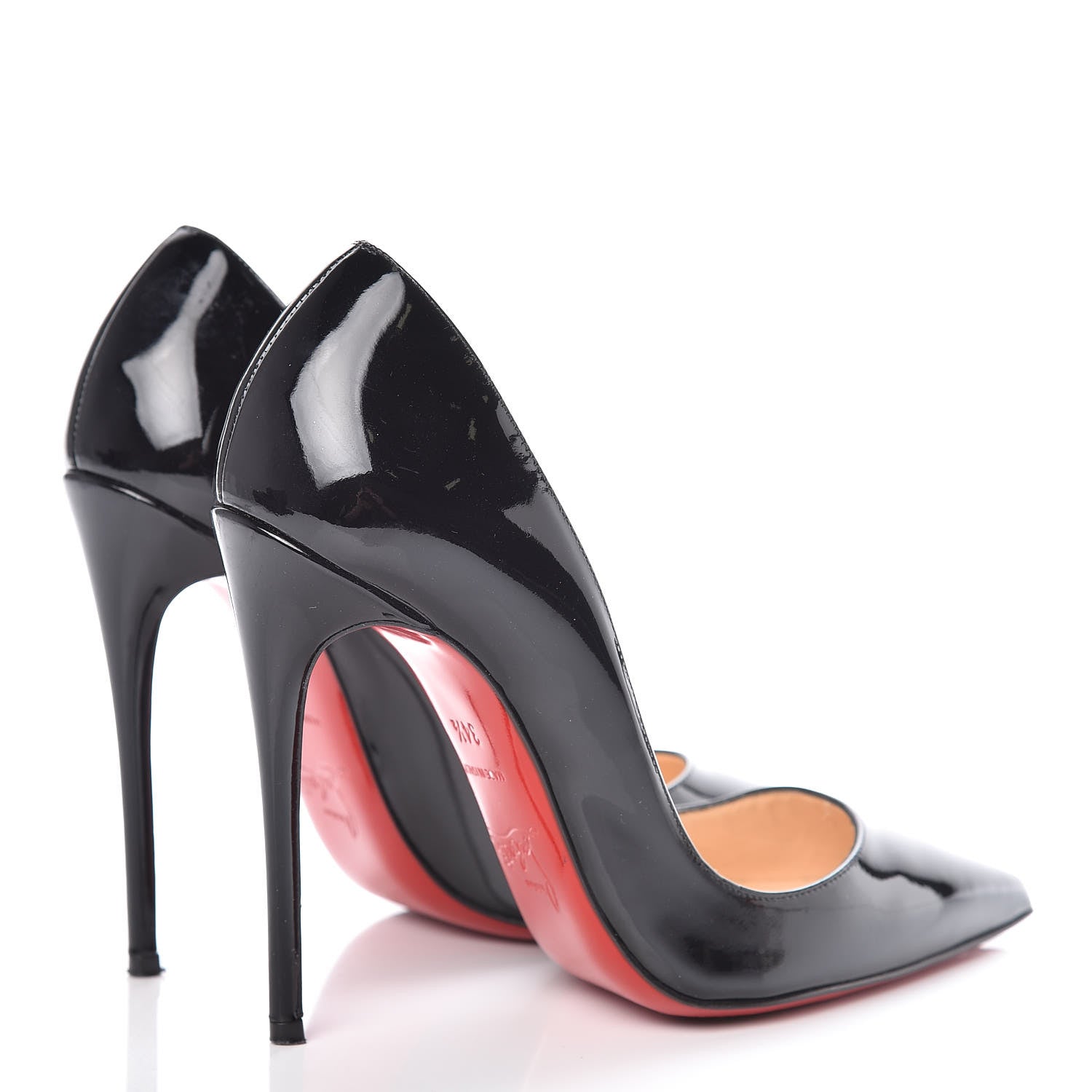 Christian Louboutin Patent So Kate 120 Pumps 34.5 Black 4 of 16