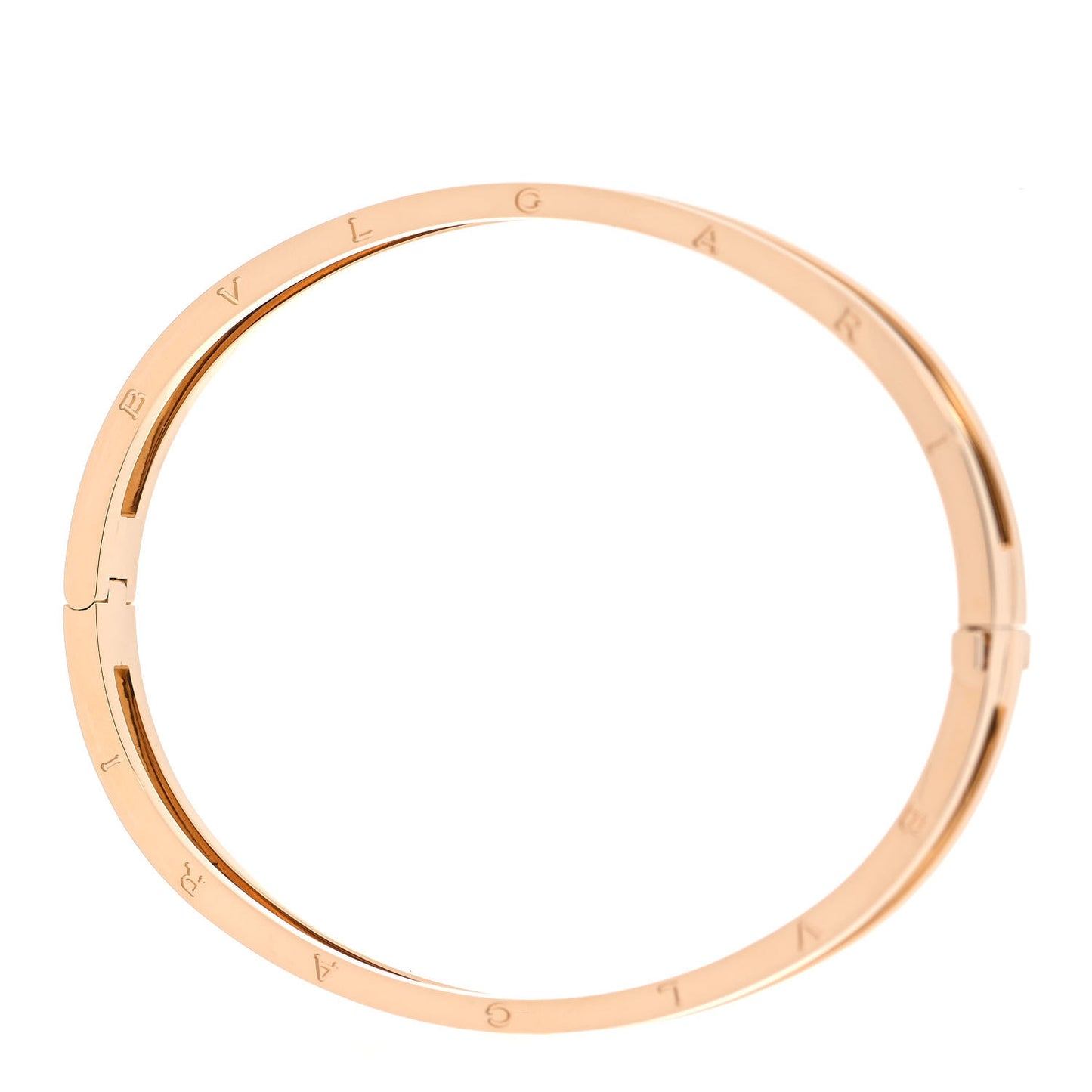 18K Yellow Gold Narrow B.Zero1 Bangle Bracelet M