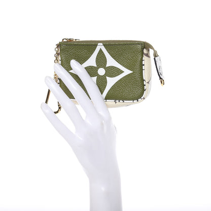 Louis Vuitton Monogram Giant Micro Pochette Accessories Kaki White 2 of 8