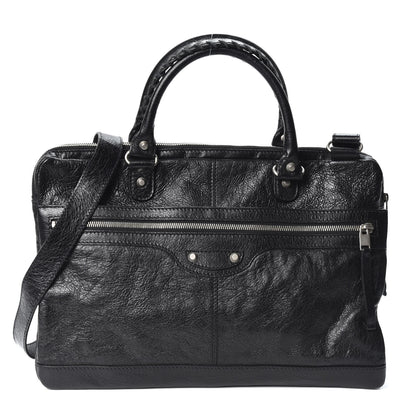 Balenciaga Agneau Briefcase Black 1 of 9