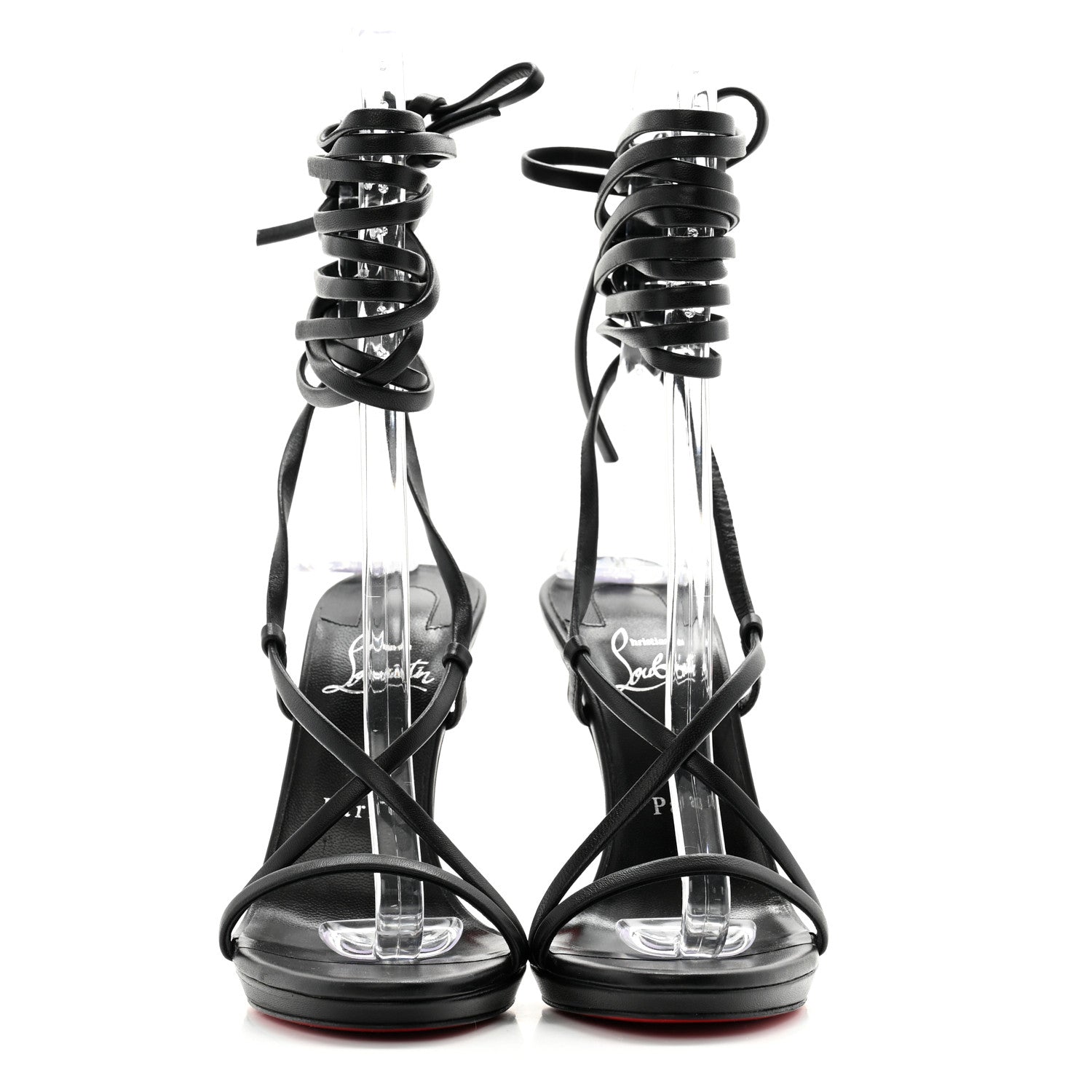 Christian Louboutin Nappa Sekmeta Alta 120 Pumps 37.5 Black 2 of 8