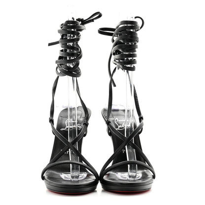 Christian Louboutin Nappa Sekmeta Alta 120 Pumps 37.5 Black 2 of 8