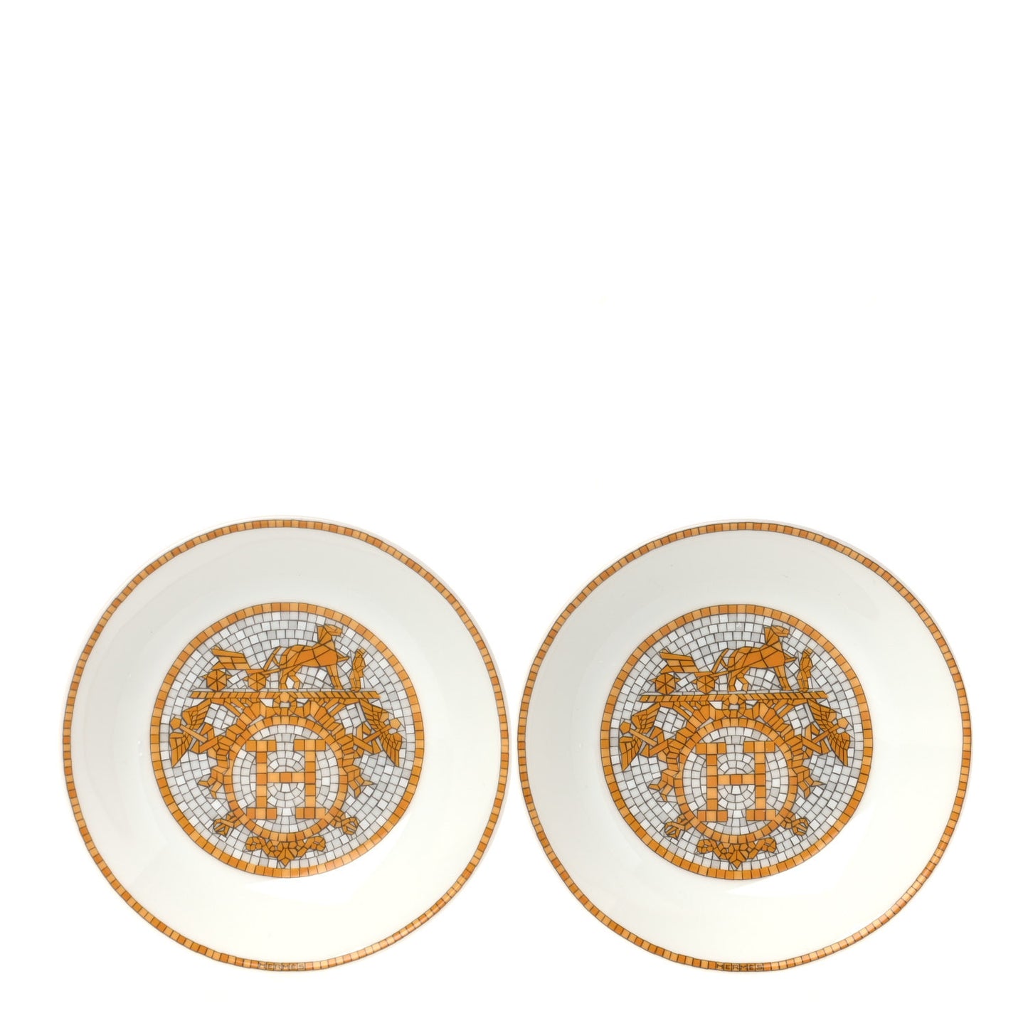 Porcelain Mosaique au 24 Rice Bowl Set of 2