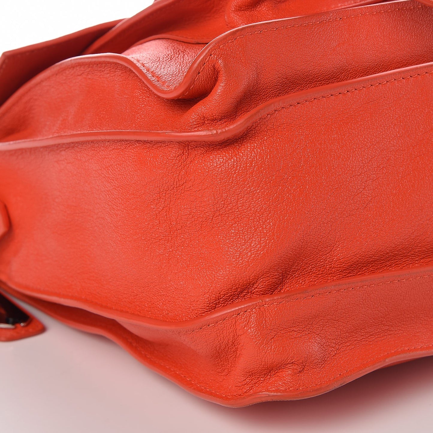 Lambskin Medium PS1 Satchel Orange Pepper