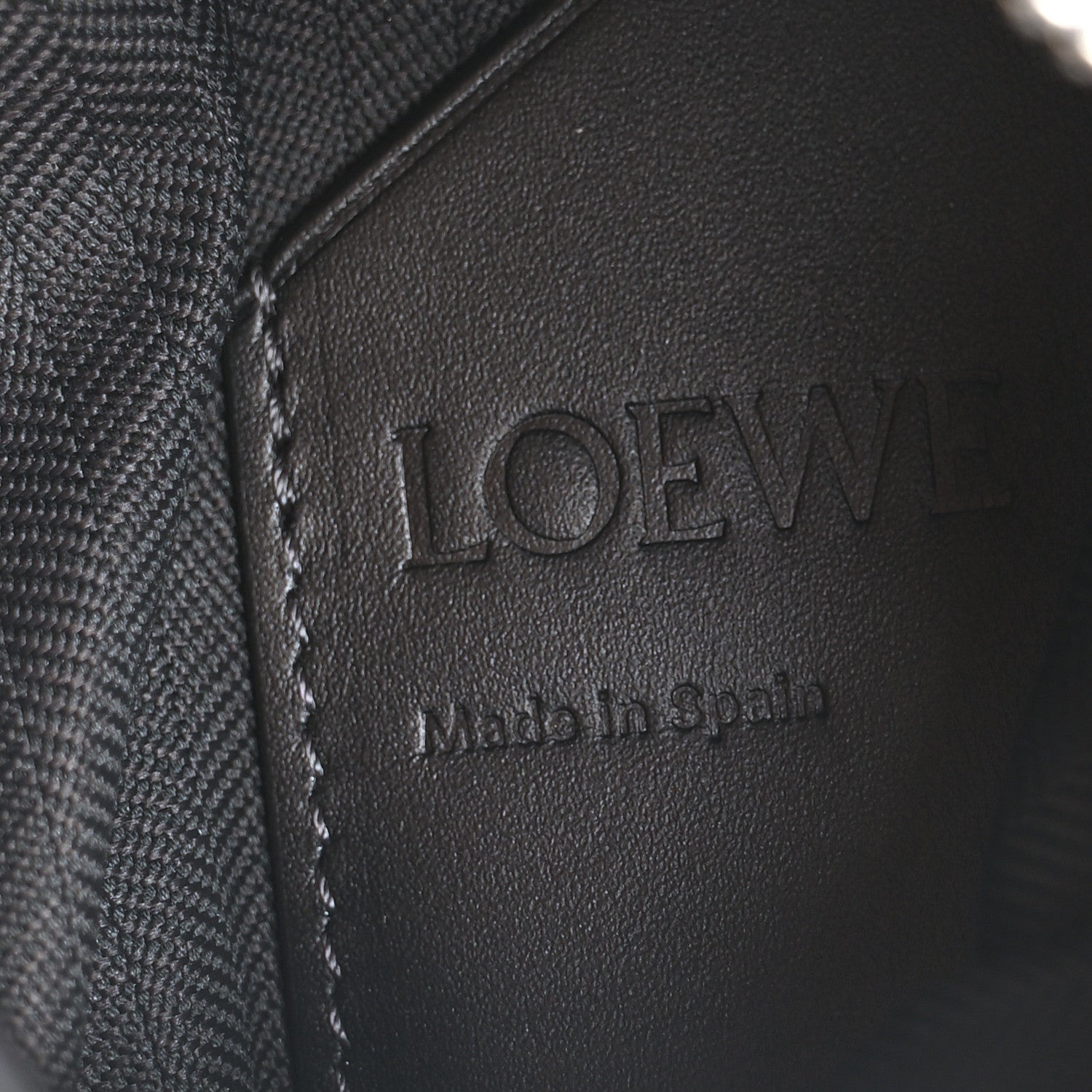 Loewe Soft Grained Calfskin Vertical T-Pocket Crossbody Bag Anthracite 6 of 10