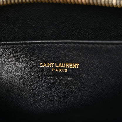 Saint Laurent Calfskin Monogram Baby Cabas Black 6 of 10