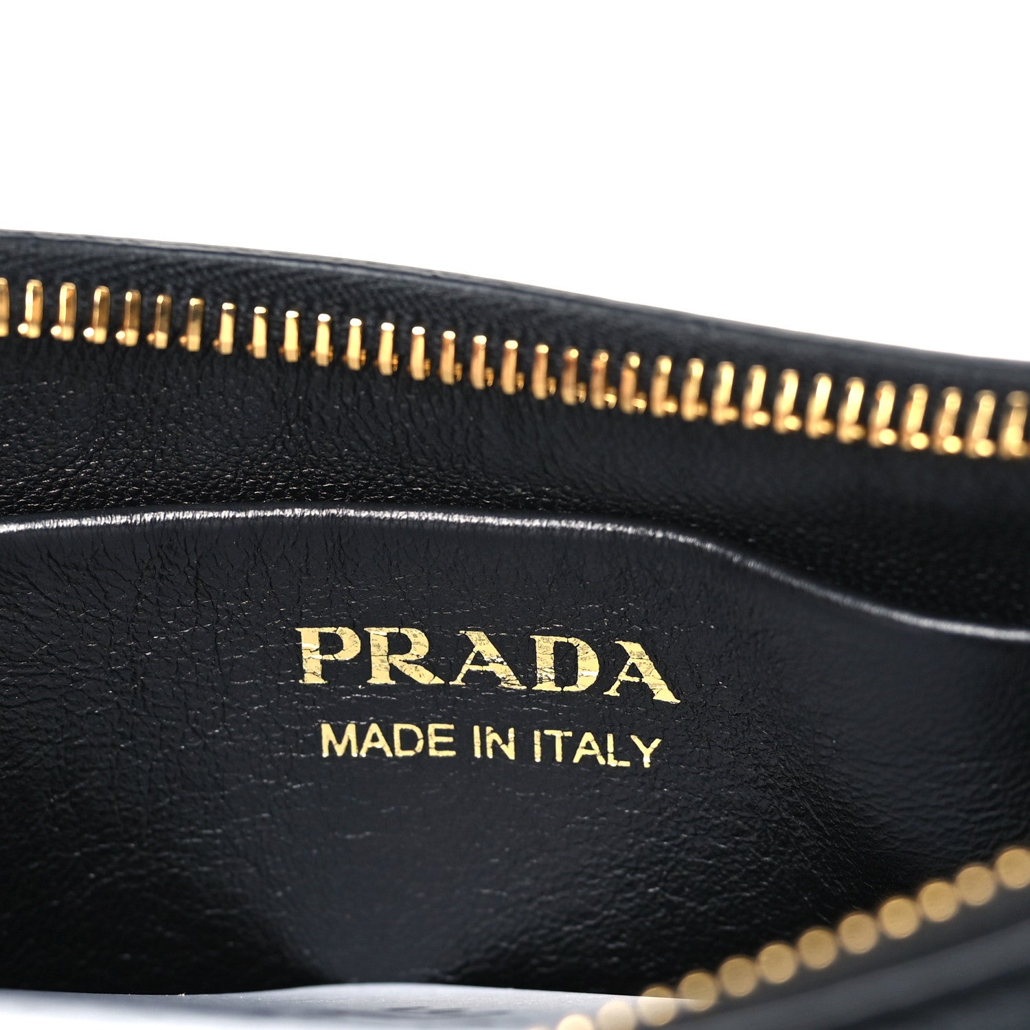 Prada Soft Calfskin Arque Shoulder Bag Black 6 of 9
