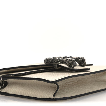 Gucci Dollar Calfskin Crystal Super Mini Dionysus Shoulder Bag Mystic White Black Diamond 8 of 9