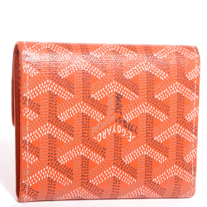 Goyard Goyardine Coin Purse Wallet Orange 3 of 7