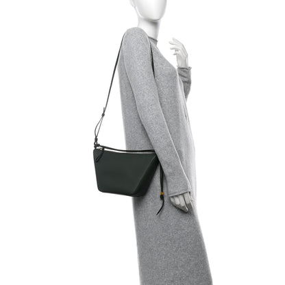 Loewe Calfskin Mini Hammock Hobo Bottle Green 2 of 11