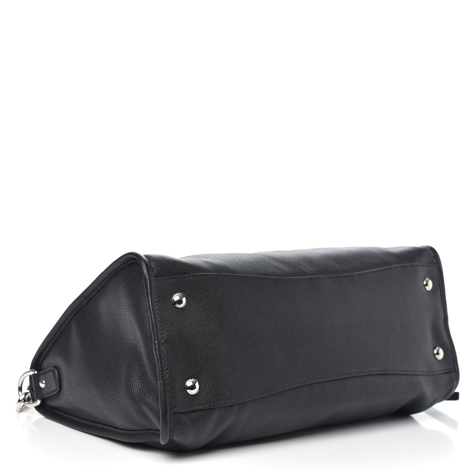 Prada Vitello Phenix Shopping Satchel Black 4 of 9