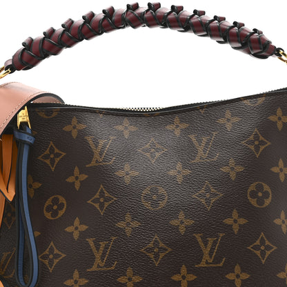 Louis Vuitton Monogram Beaubourg Hobo Mini Bordeaux Red Peach Safran Blue Jean Blue 7 of 9