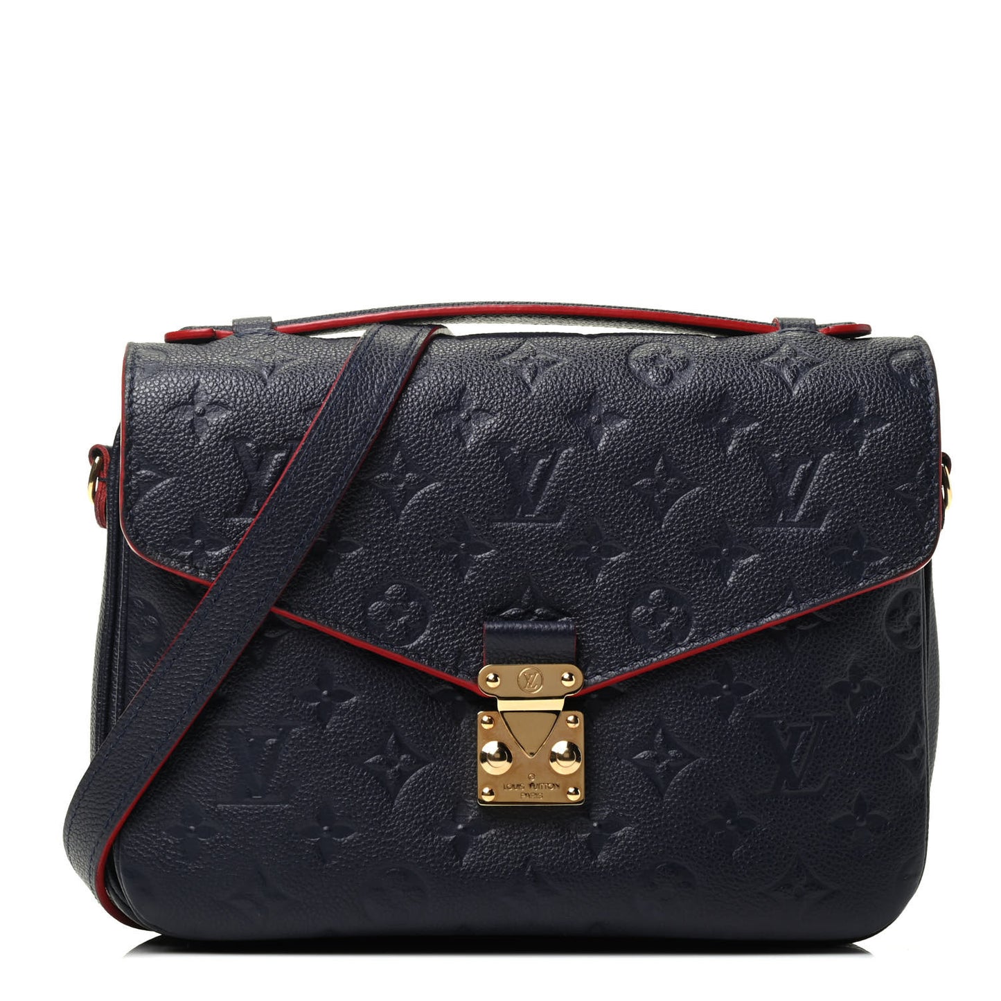 Empreinte Pochette Metis Marine Rouge