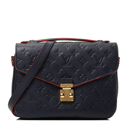 Louis Vuitton Empreinte Pochette Metis Marine Rouge 1 of 4