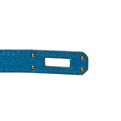Hermes Epsom Kelly Sellier 25 Bleu Zanzibar 12 of 18