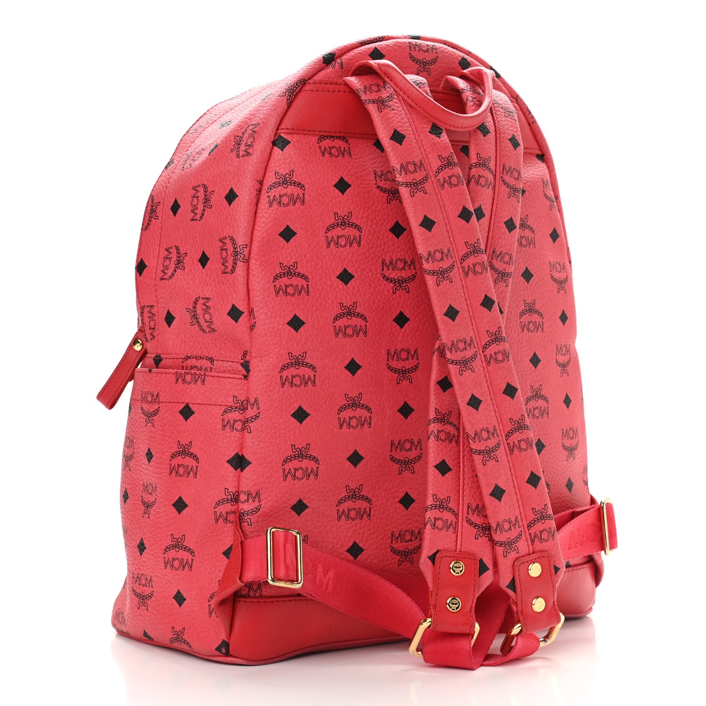 Visetos Medium Sprinkle Stud Stark Backpack Corail