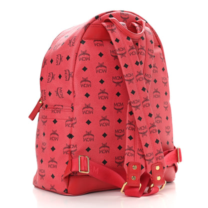 MCM Visetos Medium Sprinkle Stud Stark Backpack Corail 3 of 9