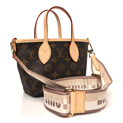 Louis Vuitton Monogram Neverfull BB Beige 3 of 11