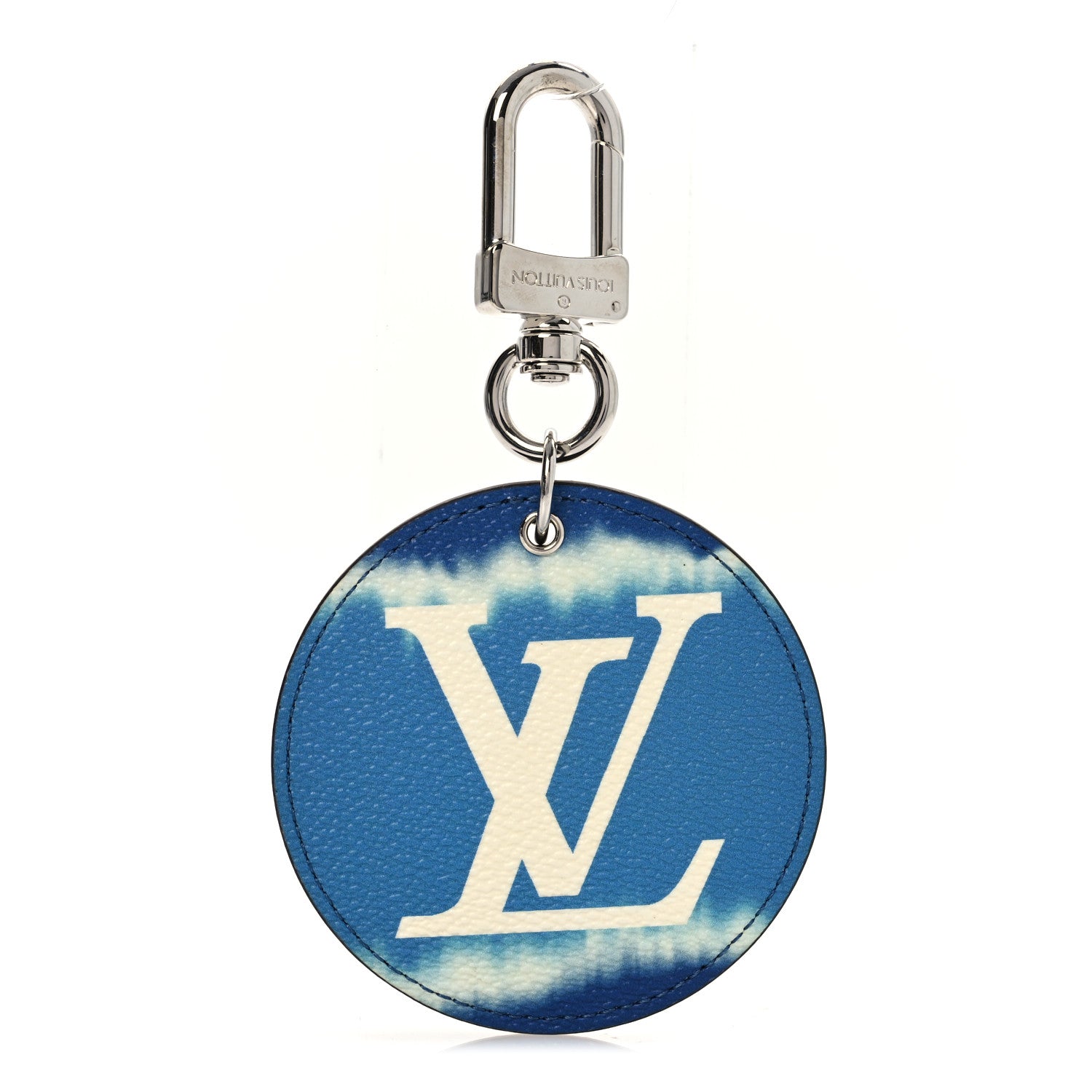 Louis Vuitton Monogram Escale Bag Charm Key Holder Blue 1 of 3
