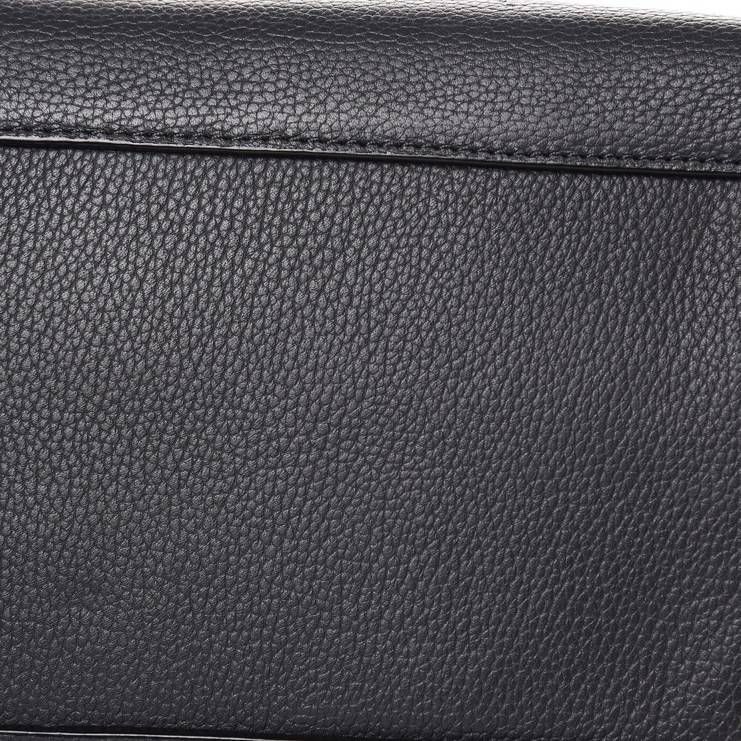Grained Calfskin Medium Milla Tote Phantom Grey