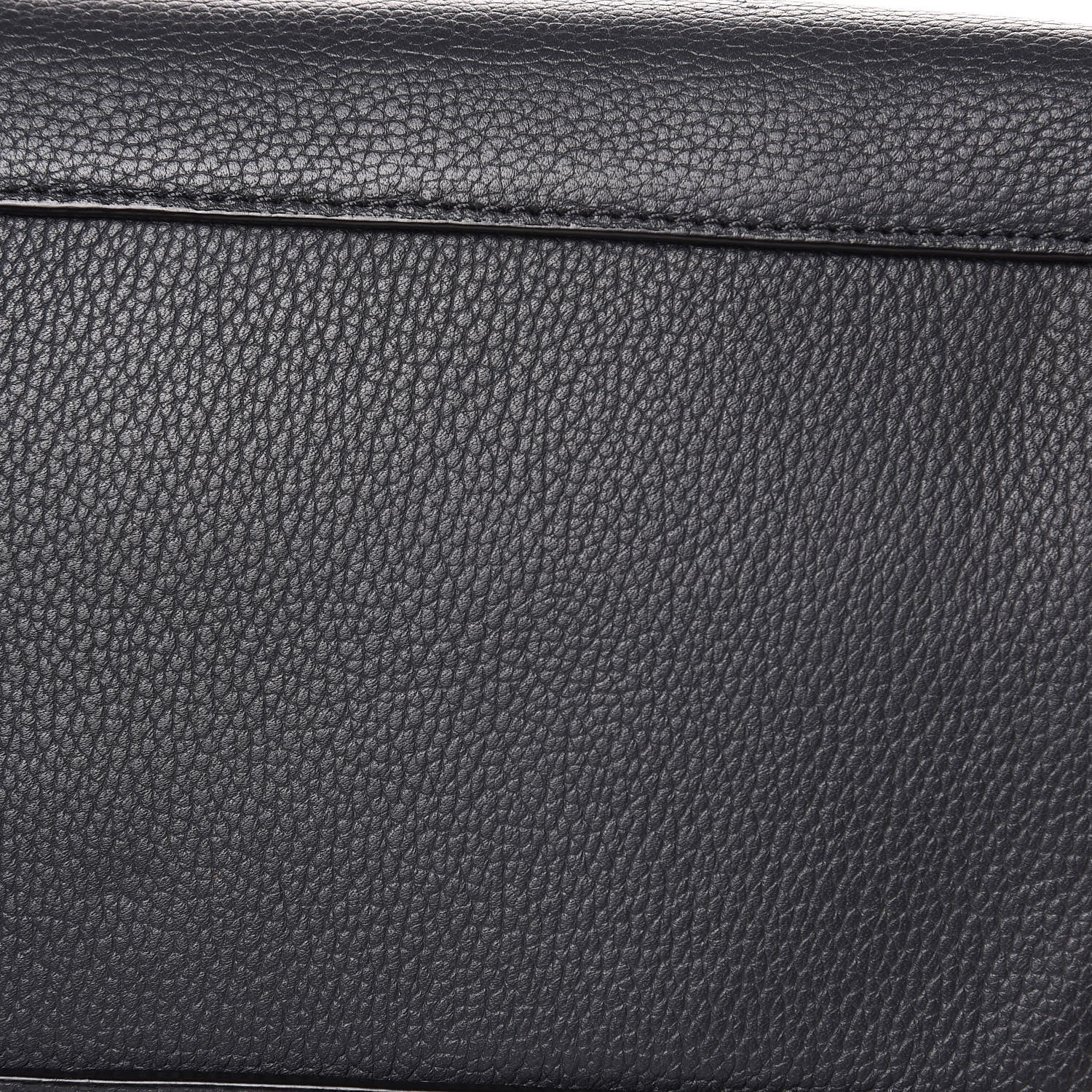 MCM Grained Calfskin Medium Milla Tote Phantom Grey 10 of 12