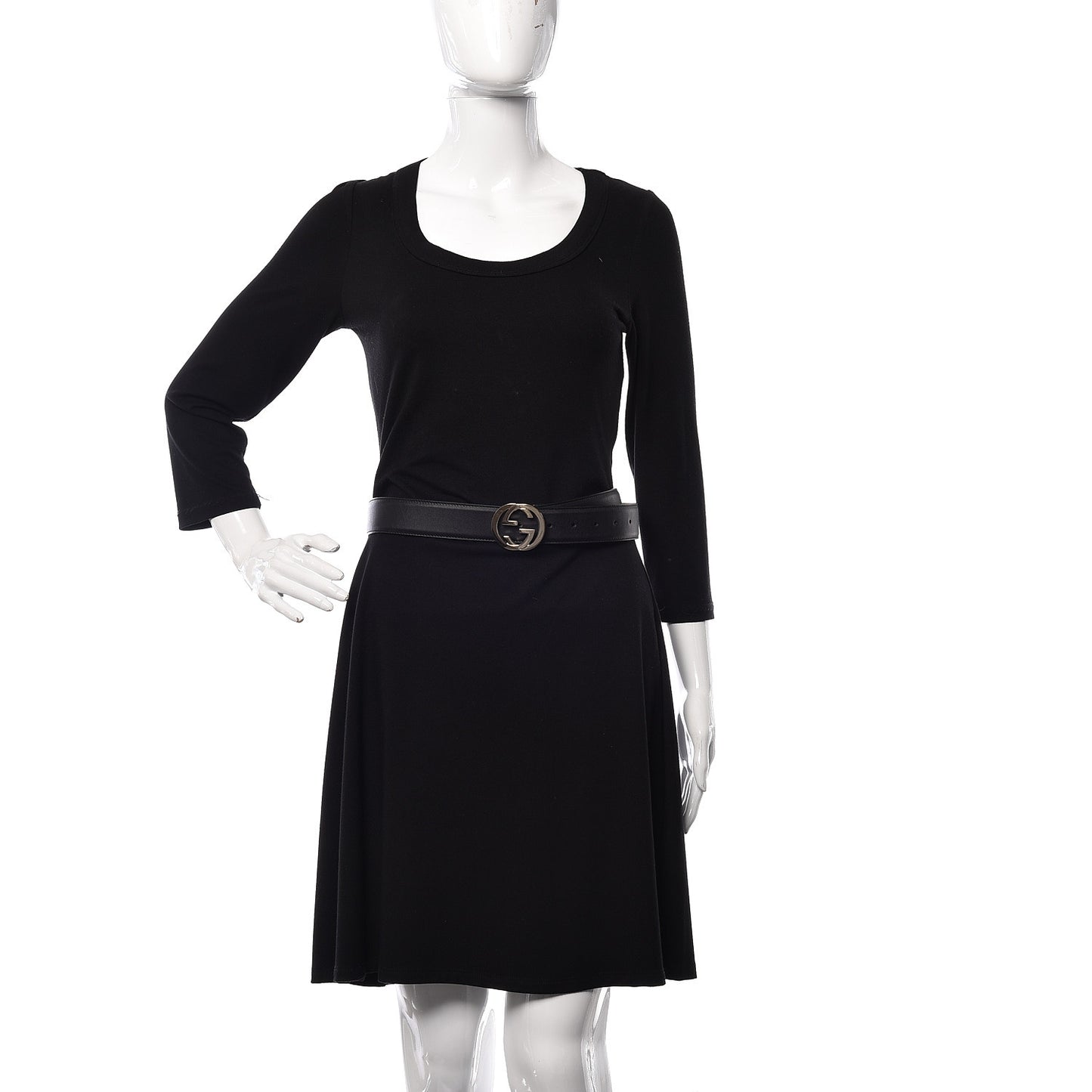 Calfskin Interlocking G 37mm Belt 105 42 Black