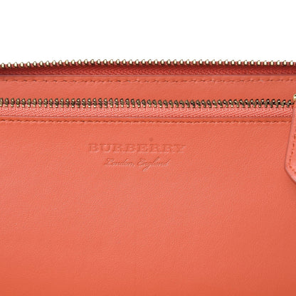 Burberry Soft Grain Elmore Zip Around Wallet Orange 8 of 8