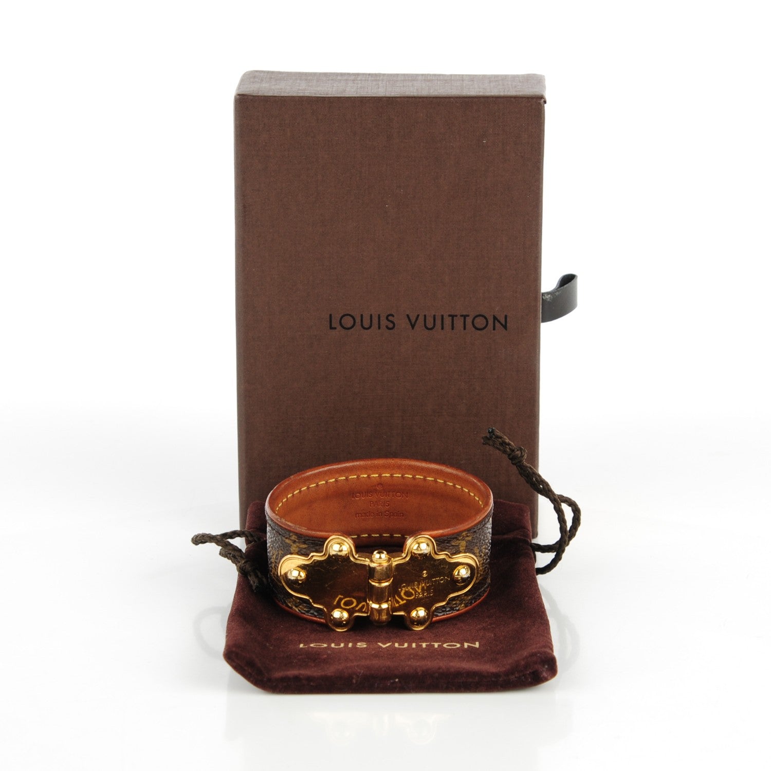 Louis Vuitton Monogram Save It Bracelet 19 7 of 7