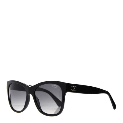 Chanel Acetate Square CC Sunglasses 5380 Black 1 of 8