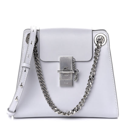 Chloe Shiny Calfskin Mini Annie Shoulder Bag Airy Grey 1 of 10