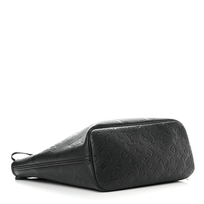 Louis Vuitton Empreinte Monogram Giant Neverfull MM Black 5 of 13