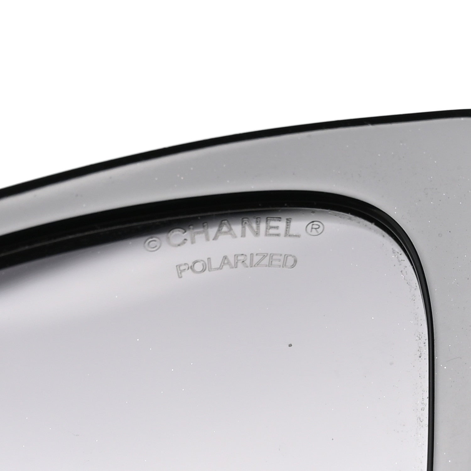 Chanel Acetate Polarized Square Sunglasses 5417-A Black 7 of 8
