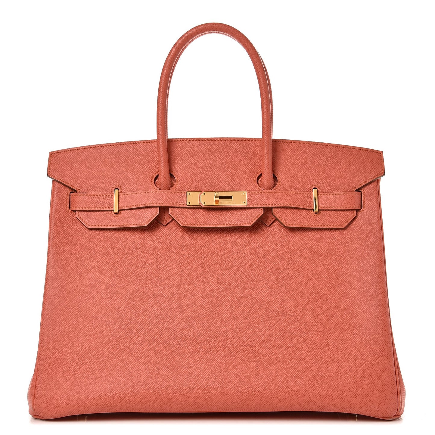 Epsom Birkin 35 Flamingo
