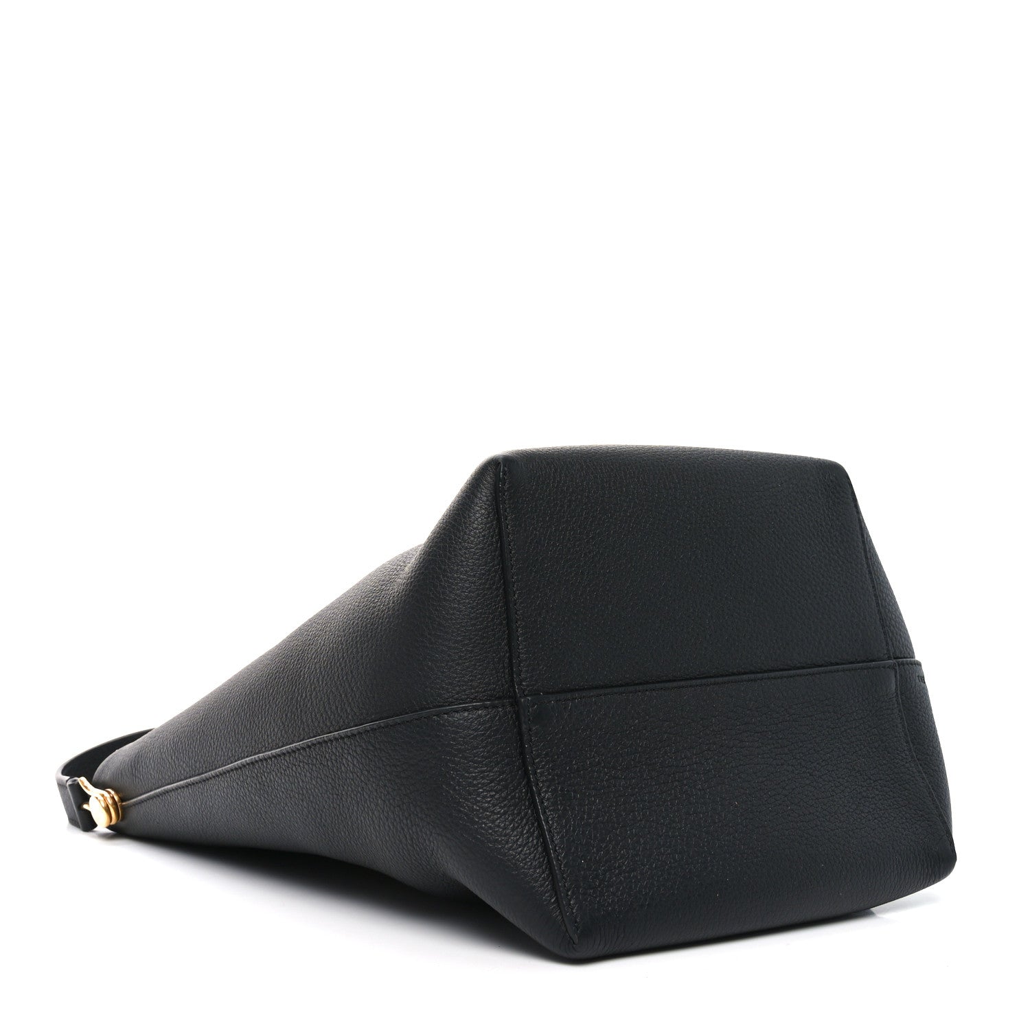 The Row Grained Calfskin Medium N/S Hook Tote Black 4 of 10