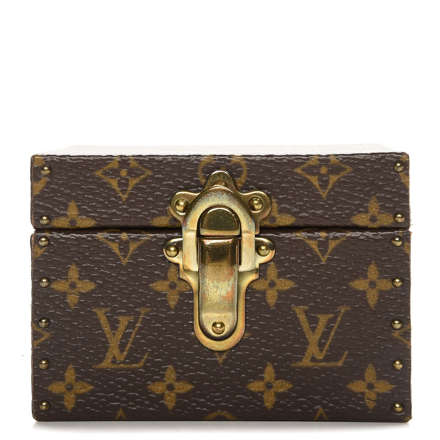 Monogram Ring Box Mini Trunk Case