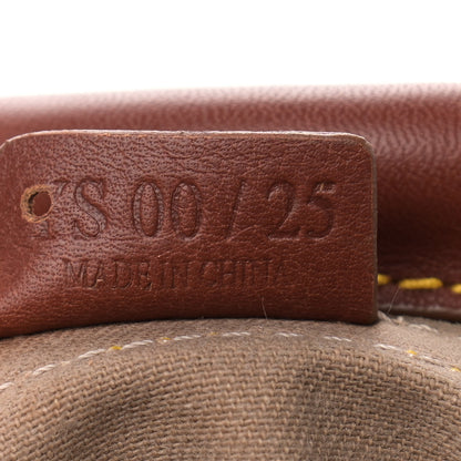 Celine Canvas Calfskin Boogie Satchel Khaki 7 of 10
