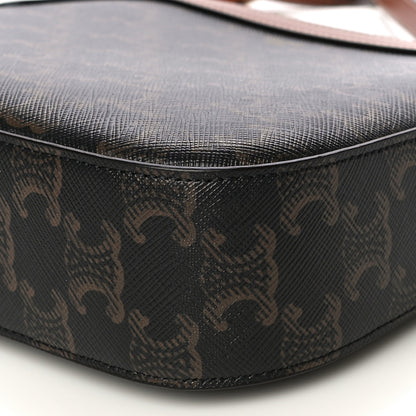 Celine Triomphe Canvas Small Camera Bag Tan 10 of 12