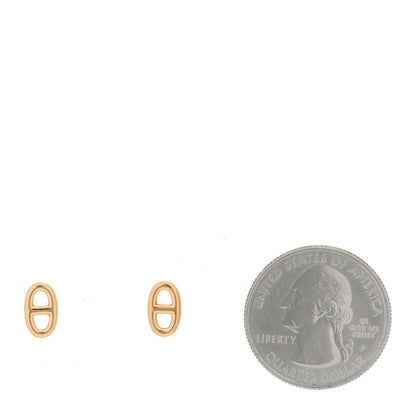 Hermes 18K Rose Gold TPM Farandole Stud Earrings 2 of 4