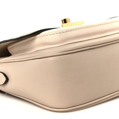 Louis Vuitton Grained Calfskin Lockme Tender Greige 9 of 11