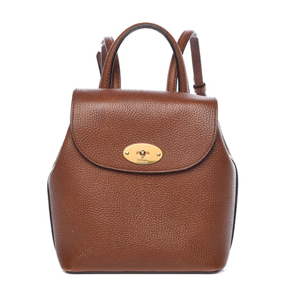 Mulberry Classic Grain Calfskin Mini Bayswater Backpack Oak 1 of 13