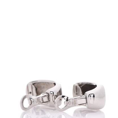 Cartier 18K White Gold Nouvelle Vague Clip-On Earrings 3 of 3