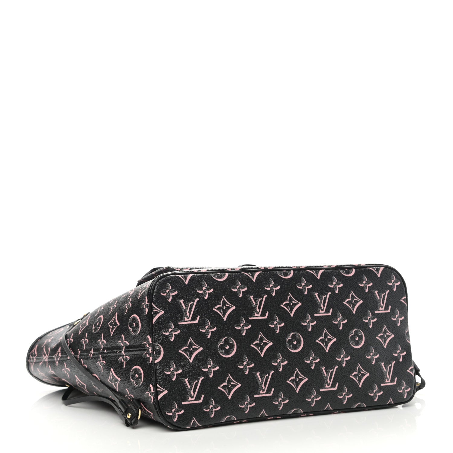 Louis Vuitton Monogram Fall For You Neverfull MM Black 5 of 10