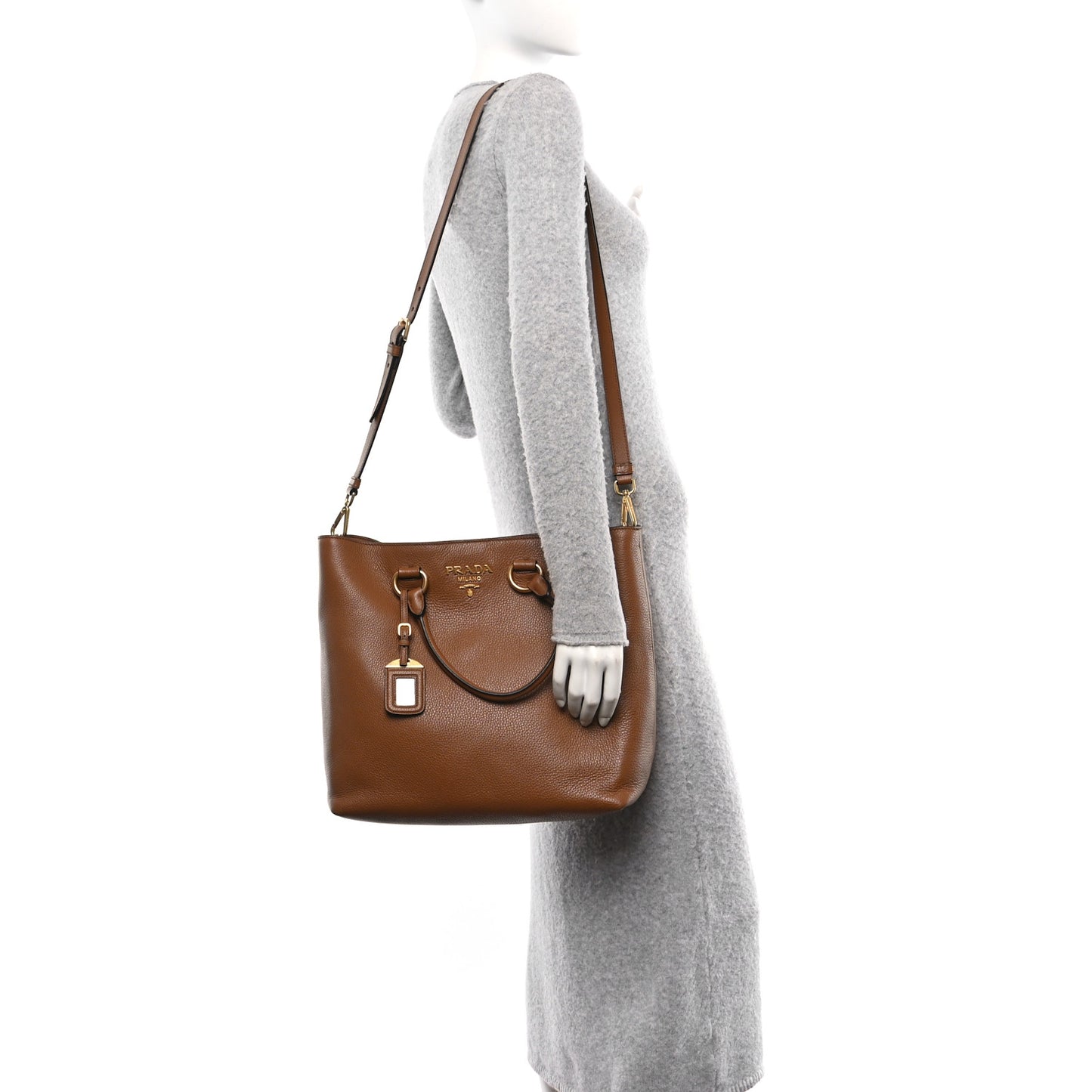 Vitello Phenix Tote Cannella
