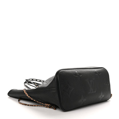Louis Vuitton Empreinte Monogram Giant Wild at Heart Neverfull MM Black 4 of 9